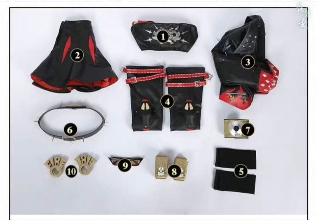 r*e様 ゼンゼロ バーニス コスプレ (おまけ:ウィッグ靴付き)