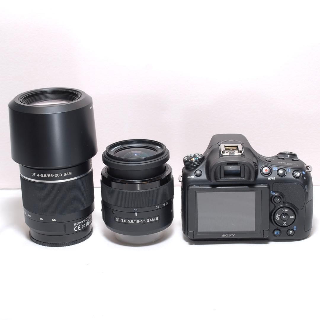 ✨美品✨SONY α58✨ダブルレンズ✨すぐに使えます✨高画質＆高性能✨ソニー