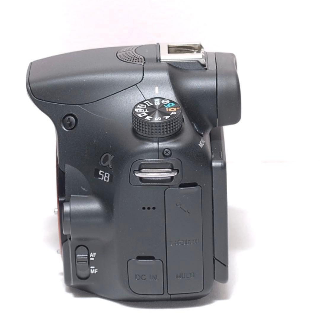 ✨美品✨SONY α58✨ダブルレンズ✨すぐに使えます✨高画質＆高性能✨ソニー