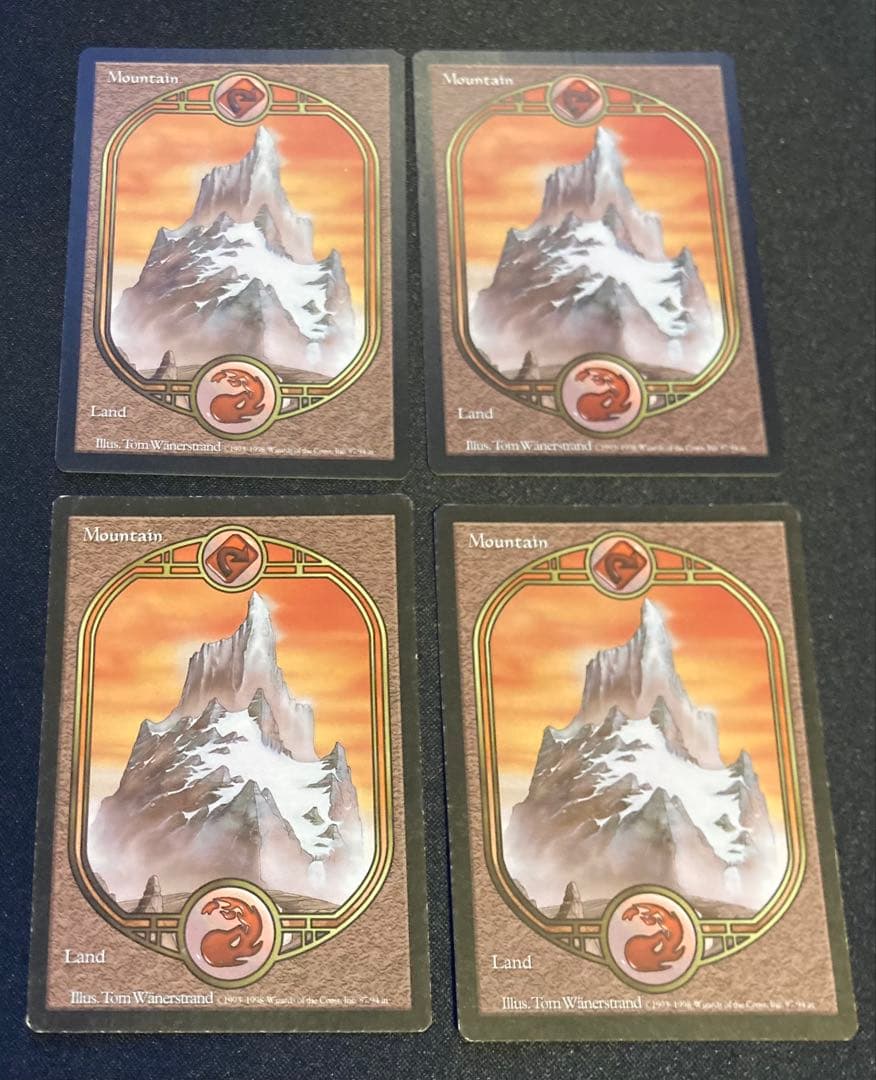 MTG 英語版　アングルード　島　平地　沼　森　山　基本土地20枚セット