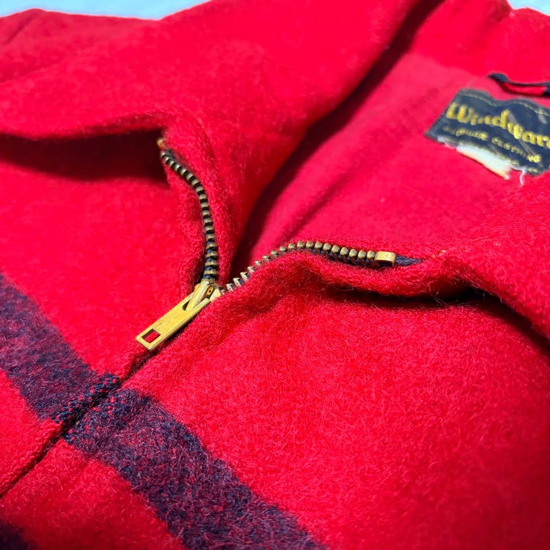 美品 40s Windward ウールジャケット コの字エンド ロカビリー