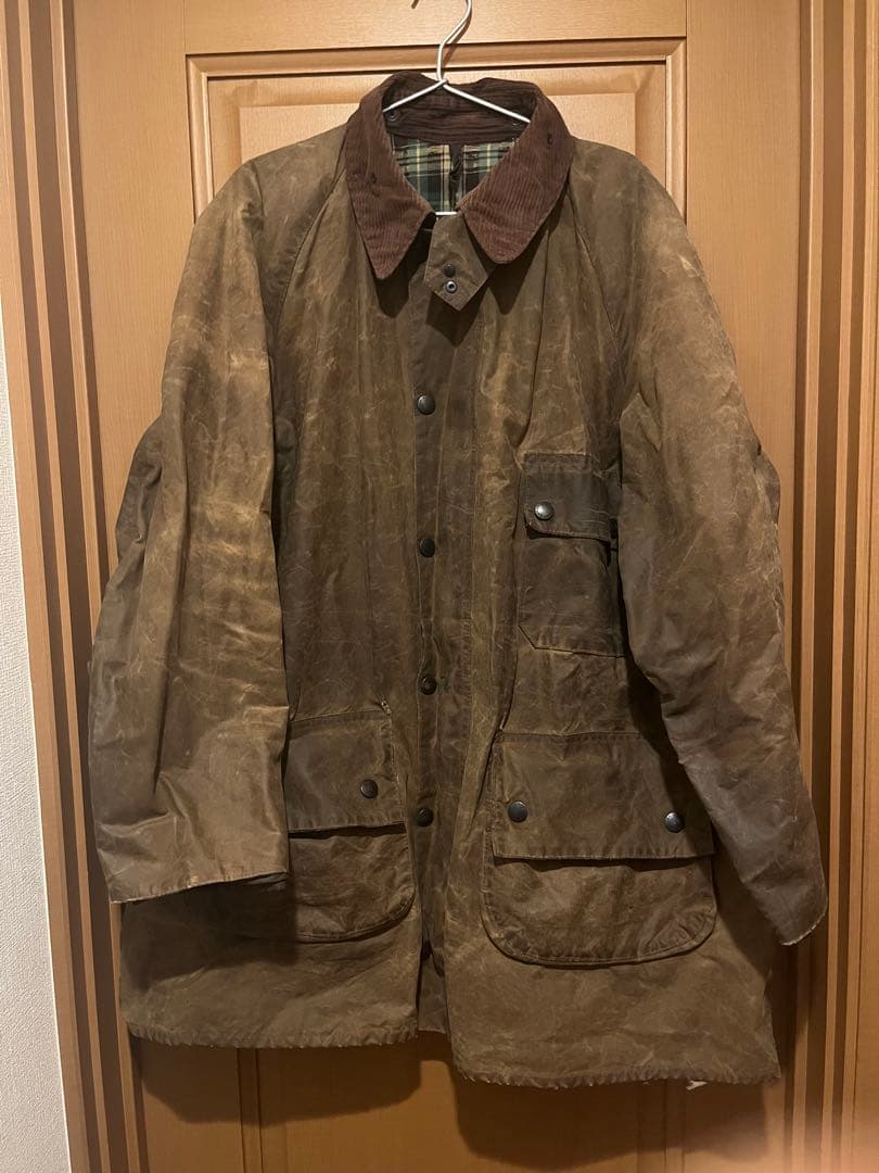 m*c様 バブアー ソルウェイジッパー　barbour ダメージあり