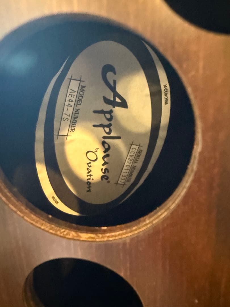 ギター OVATION ApplauseE-AcousticGuitar AE44-7S