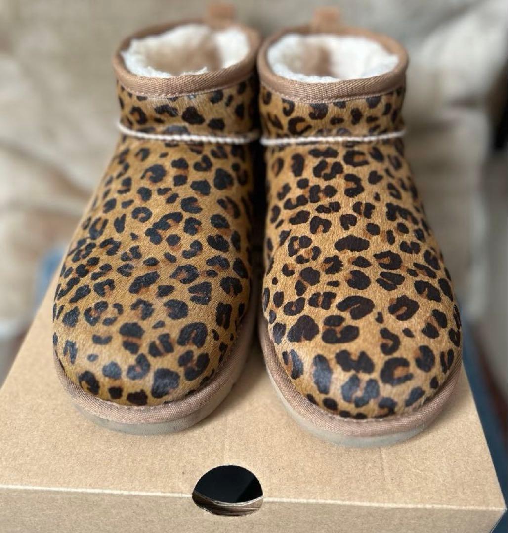 UGG アグ クラシック ウルトラ ミニ レパード