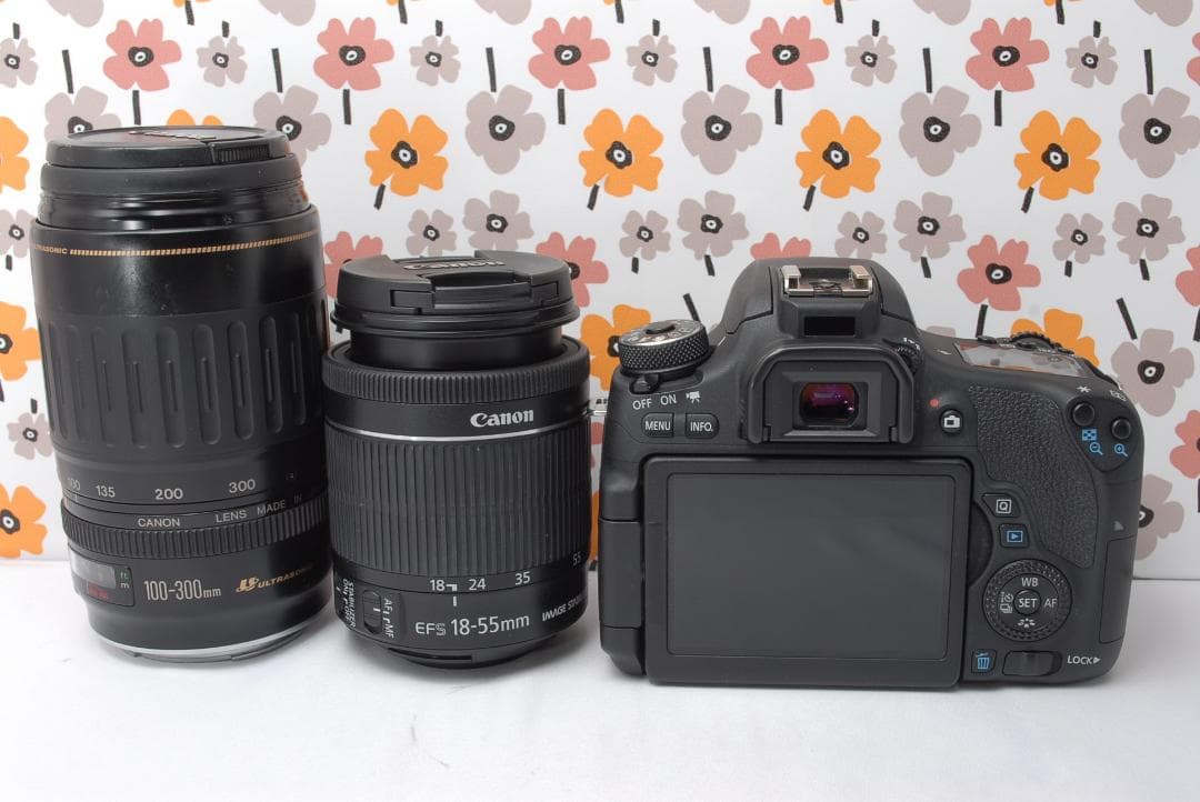 ❤即購入1000円OFF❤Canon 8000D❤超望遠レンズ❤Wi-Fi転送❤