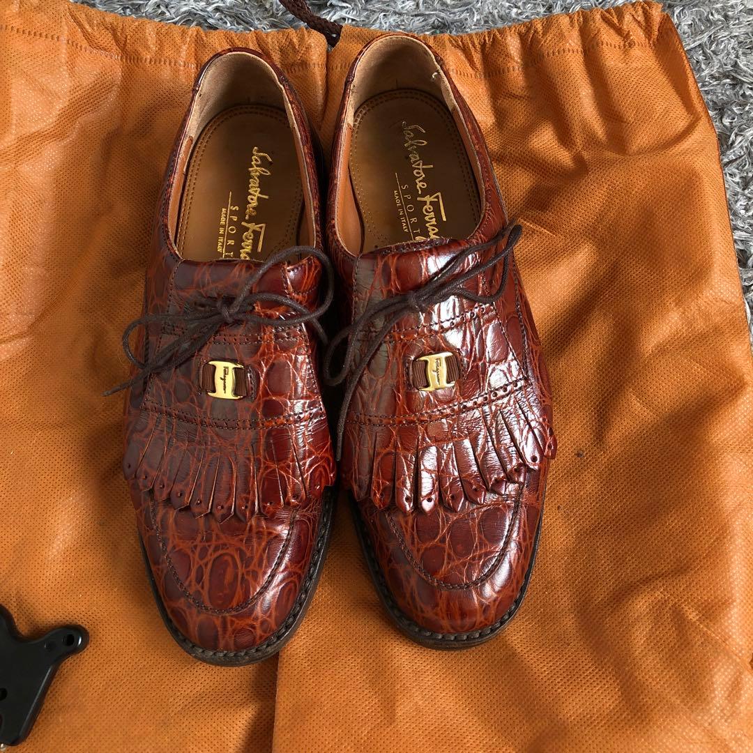 Salvatore Ferragamo スポーツシューズ ブラウン