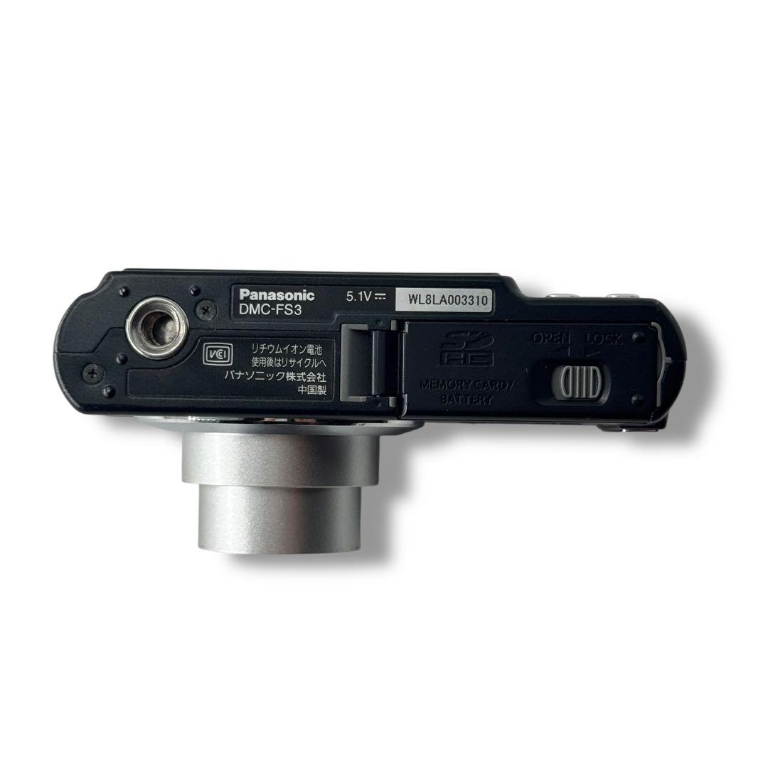 Panasonic LUMIX DMC-FS3 デジタルカメラ コンデジ 黒