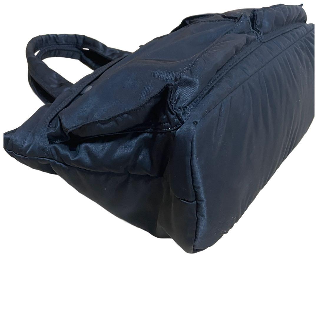 【美品】PORTER タンカー トートバッグ ブラック ポーター ナイロン