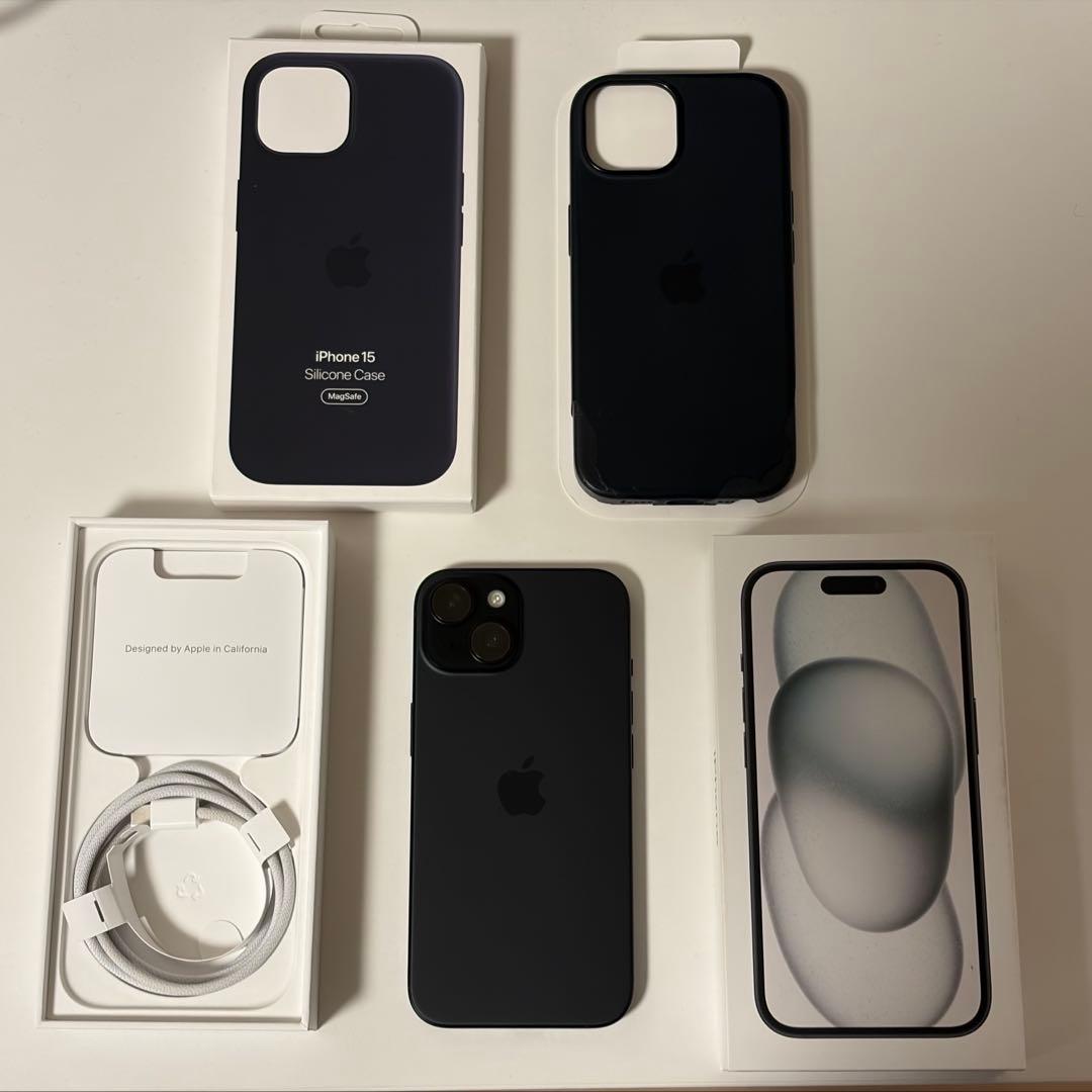 iPhone 15 ブラック 128GB 本体　SIMフリー