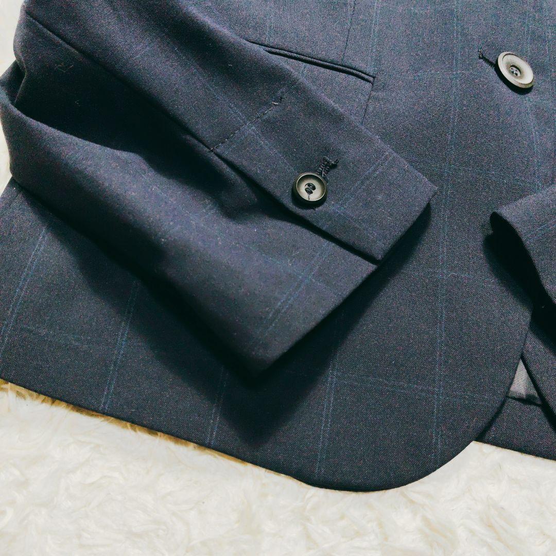 ZARA ザラ レディースセットアップ パンツスーツ ネイビー ノーカラー М