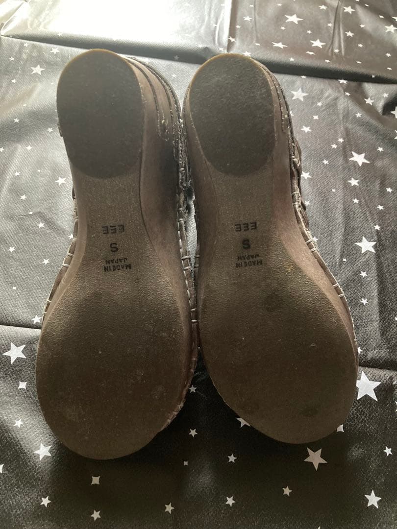 ヒナデイグリーン　グラディエーターサンダル　グレー　S