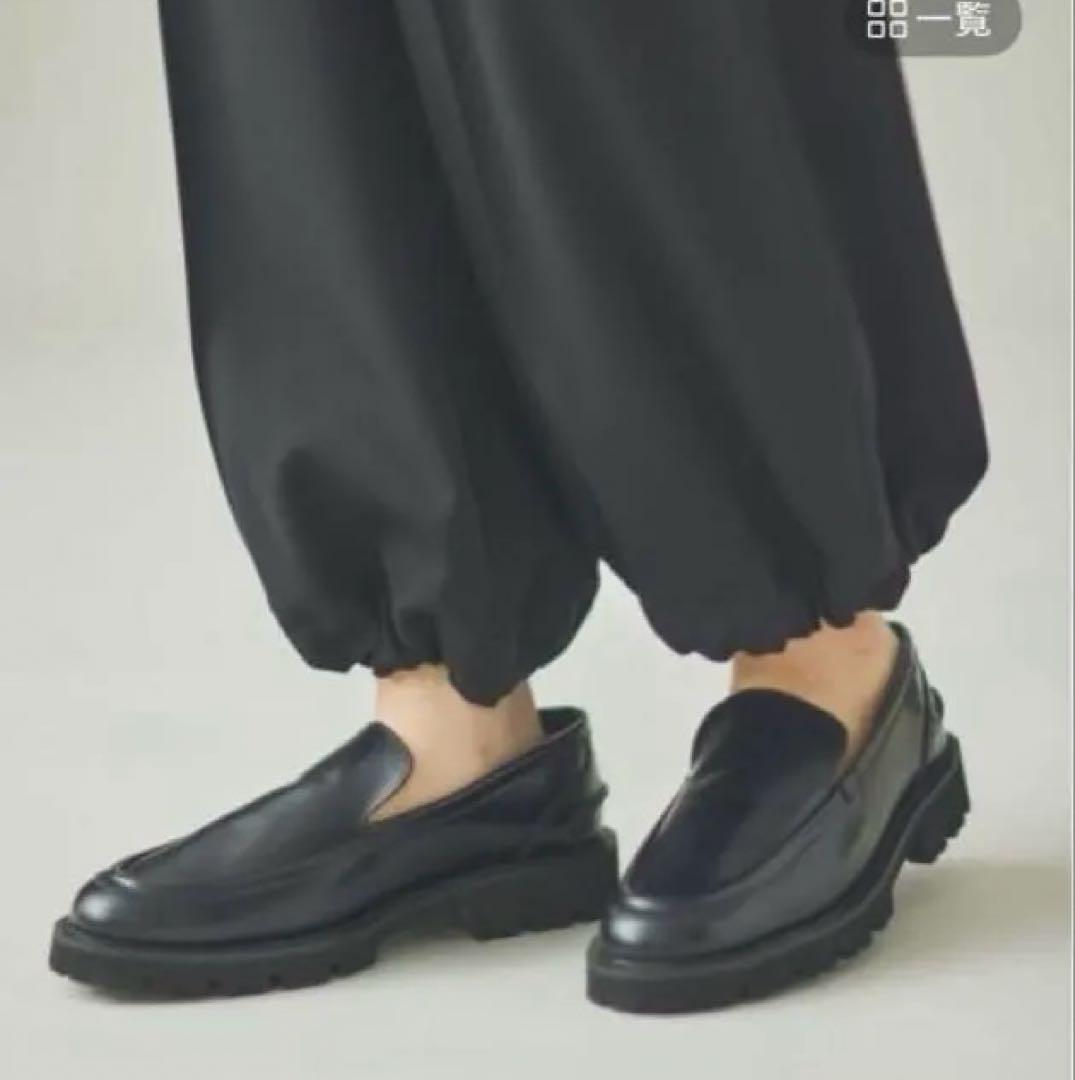 カレンソロジー /CAMINANDO プレーンローファー ブラック 38