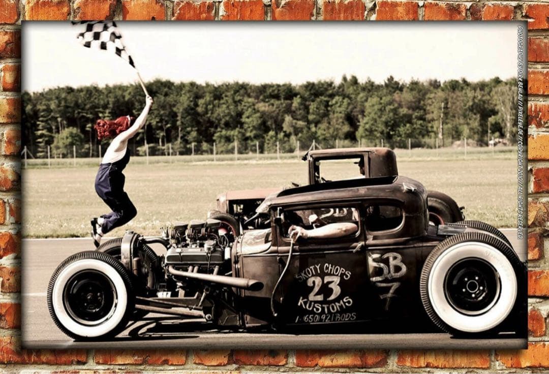 Cali Headwearトラッカーキャップ70sINDY fartco tsy