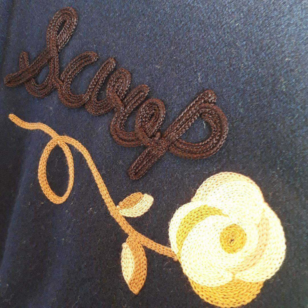 スクープスタジャンレディースレザーヴィンテージグリーンネイビーSCOOP80s