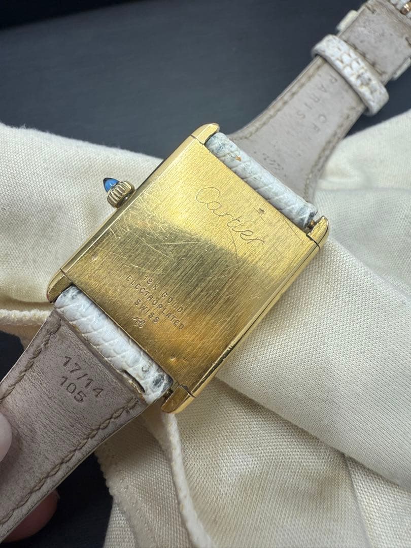 プレマストタンク　ベルト3色あり　Cartier 時計