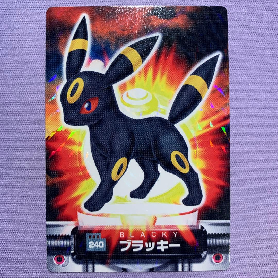 P7058 ブラッキー ポケモンずかん ポケモンカードダス 超希少 超美品