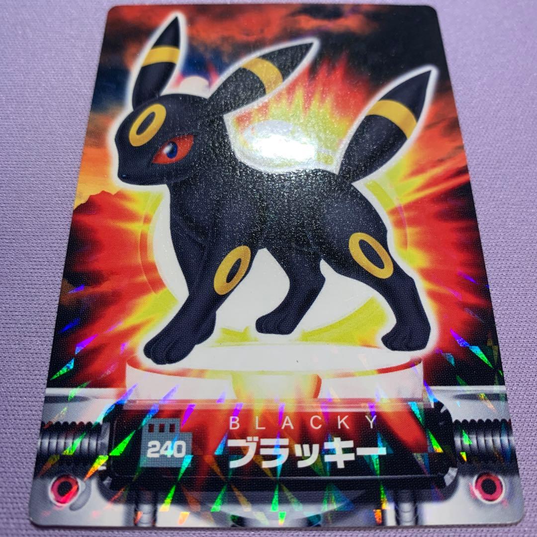P7058 ブラッキー ポケモンずかん ポケモンカードダス 超希少 超美品