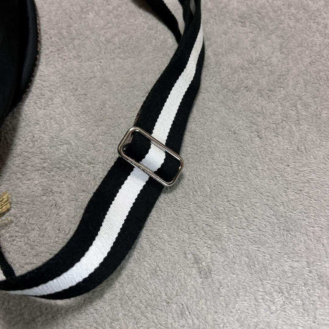 オロビアンコOrobiancoナイロン ボディバッグ 黒ブラックウエストポーチ