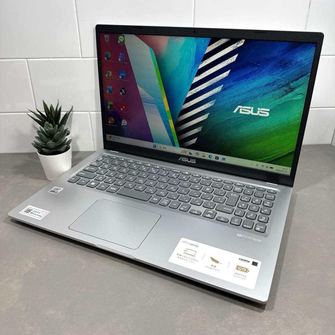 【希少】ASUSVivibook15シルバー☘10世代☘NVMe512GB