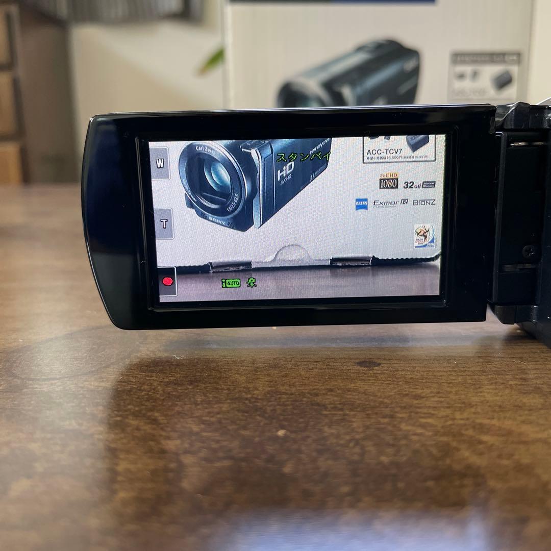 【美品】ソニー HDR-CX170 ブラック ハンディカムビデオカメラ