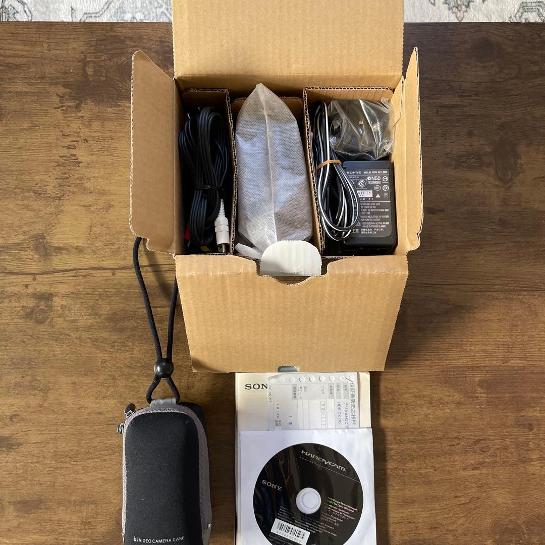 【美品】ソニー HDR-CX170 ブラック ハンディカムビデオカメラ