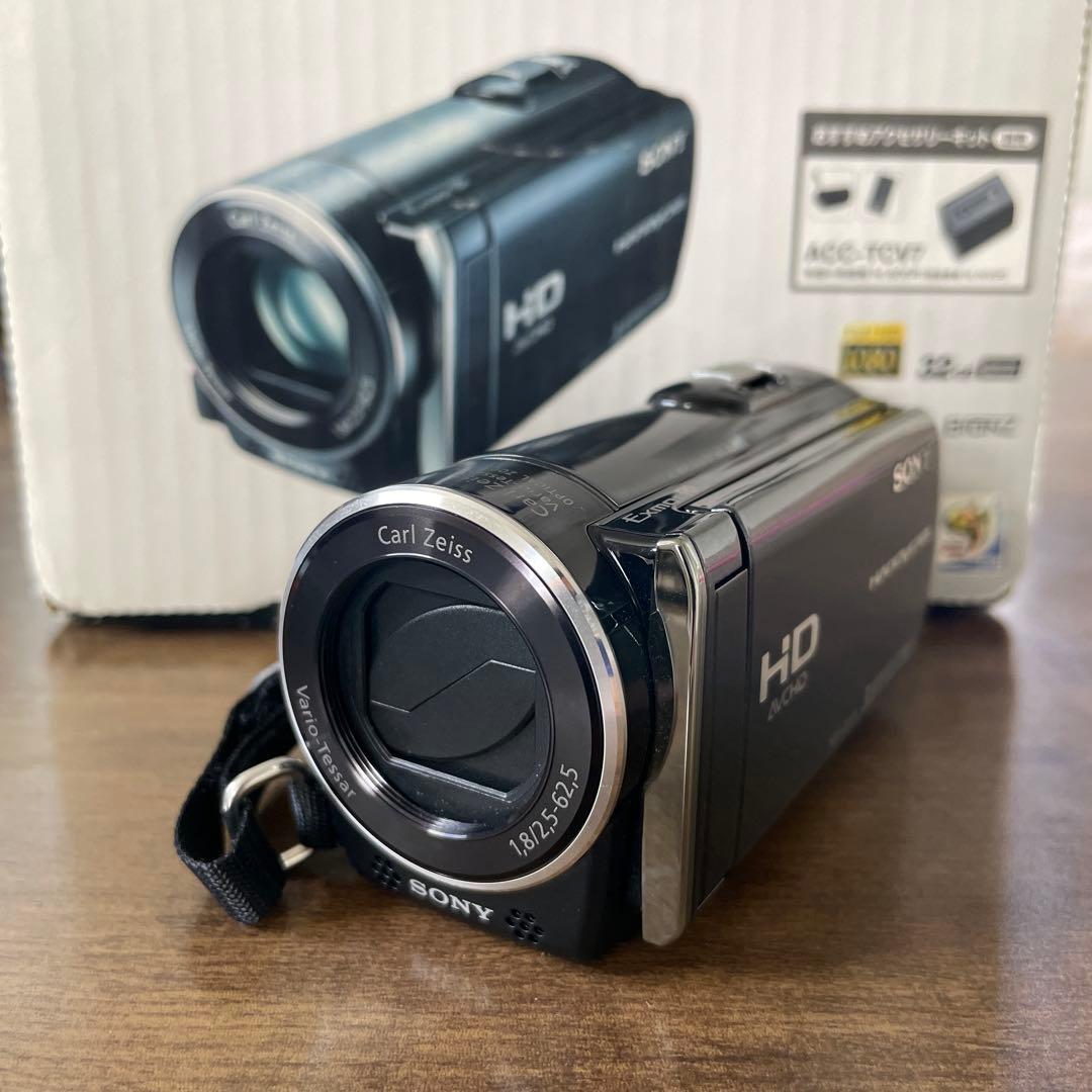 【美品】ソニー HDR-CX170 ブラック ハンディカムビデオカメラ