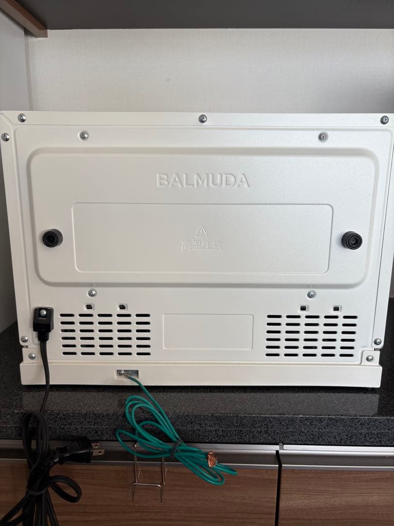BALMUDA ホワイト 電子レンジ　k04a 2019年製