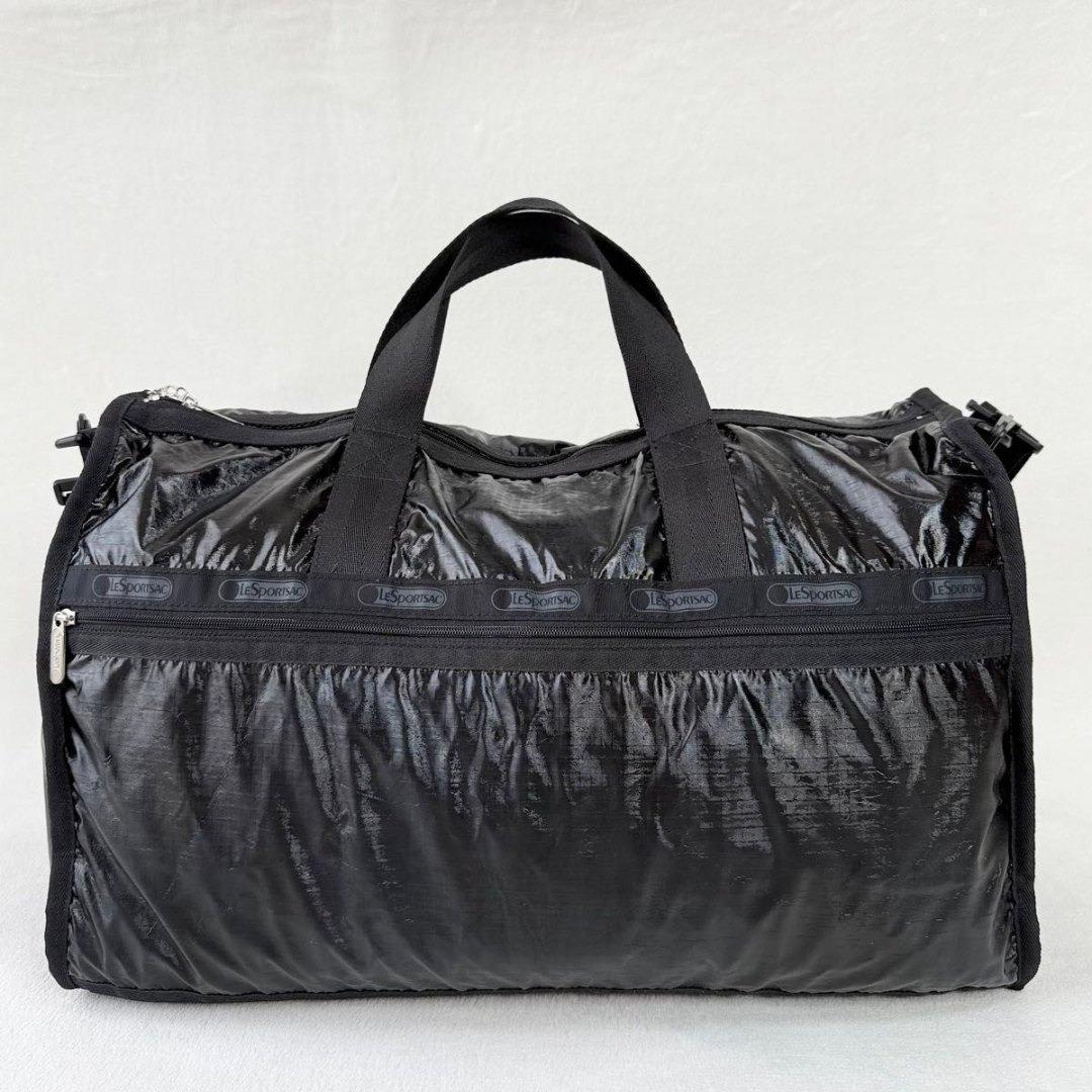 【美品】レスポートサック ボストンバッグ ラージ ウィークエンダー 2way 黒