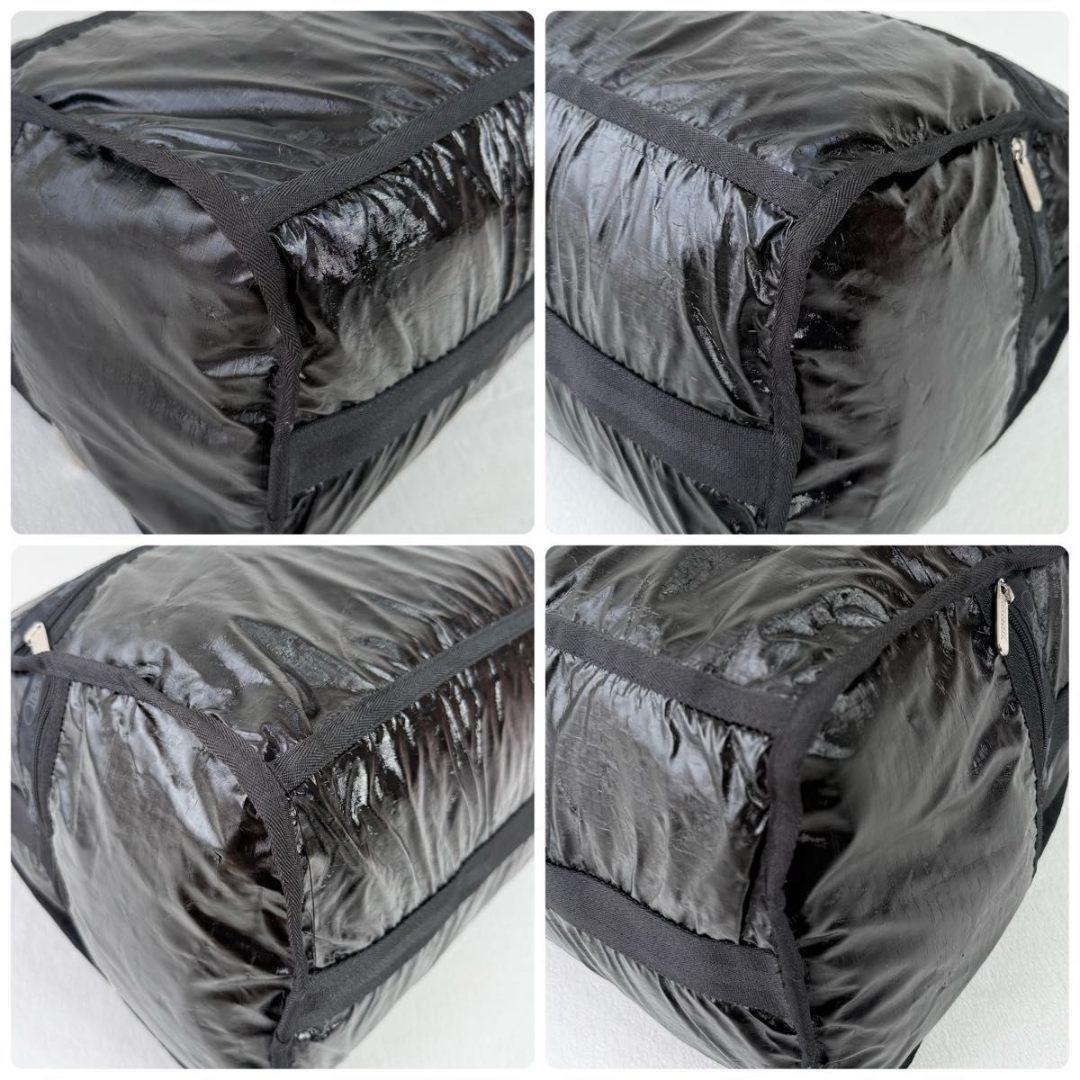 【美品】レスポートサック ボストンバッグ ラージ ウィークエンダー 2way 黒