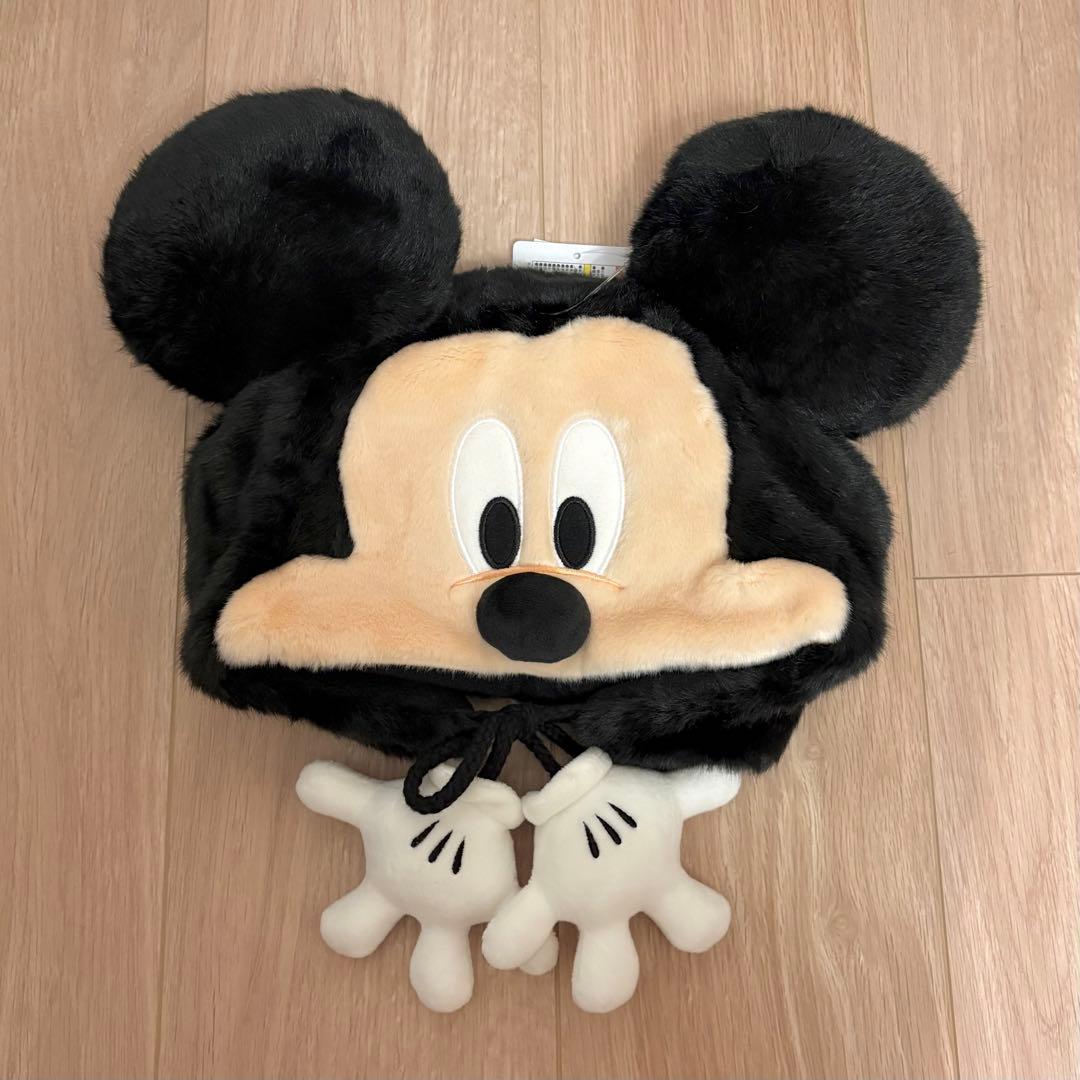 ディズニー　ミッキー　ミニー　ファンキャップ　新品　未使用　タグ付