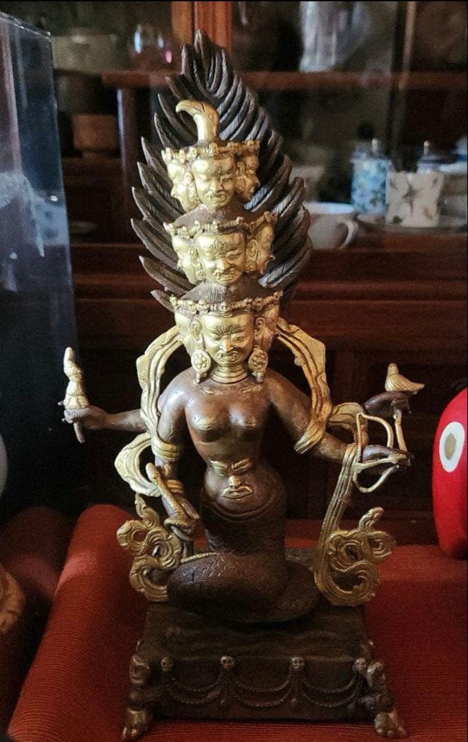 鍍金古銅　密教　チベット仏