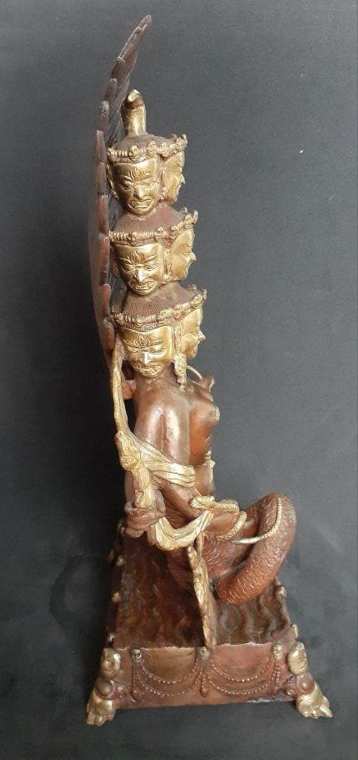 鍍金古銅　密教　チベット仏