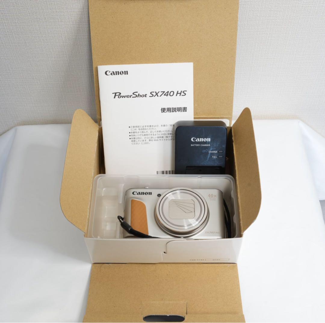 【作例アリ】Canon PowerShot SX740 HS シルバー