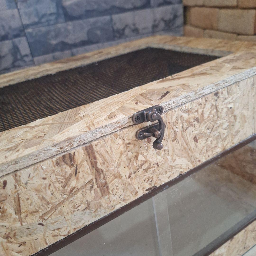 【本日まで】コスパ重視！OSB木製ケージ(未使用)2個セット