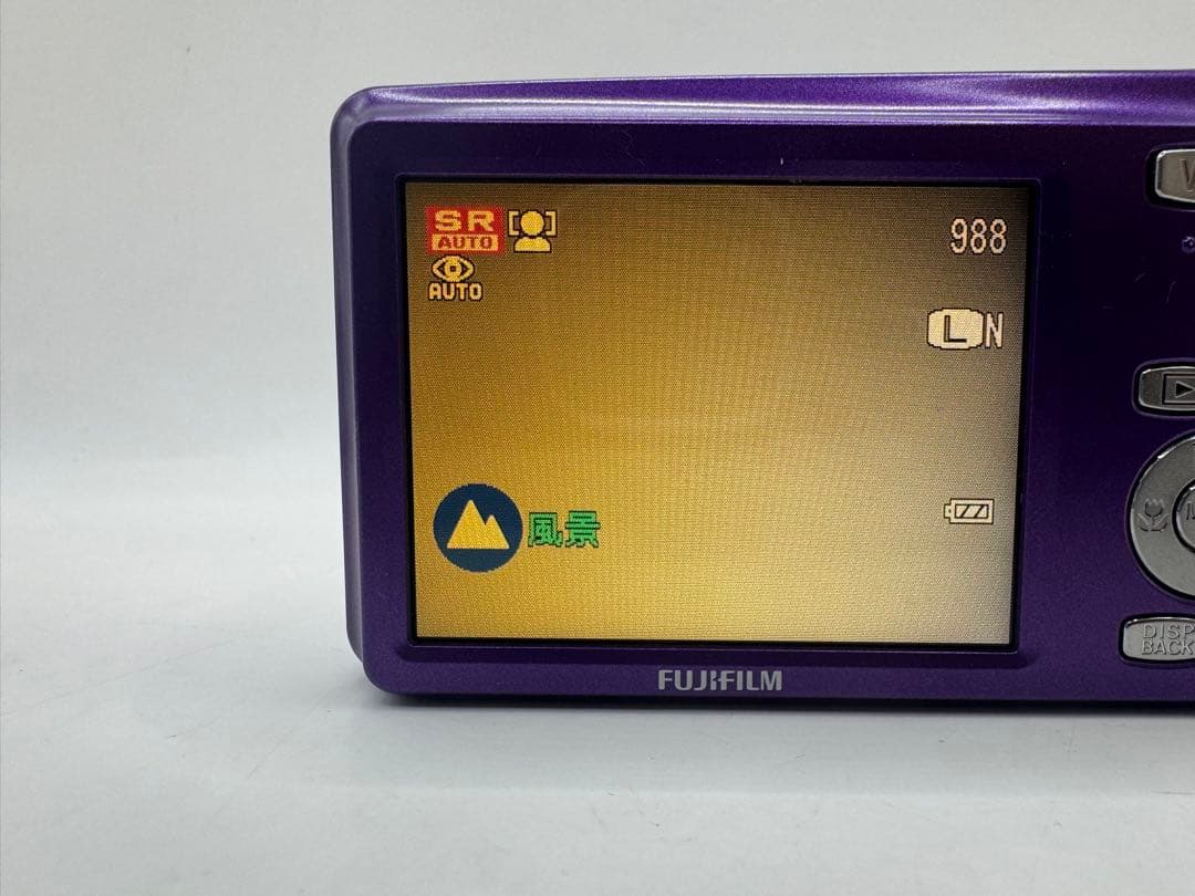 FUJIFILM FINEPIX JX700 パープル　動作確認済