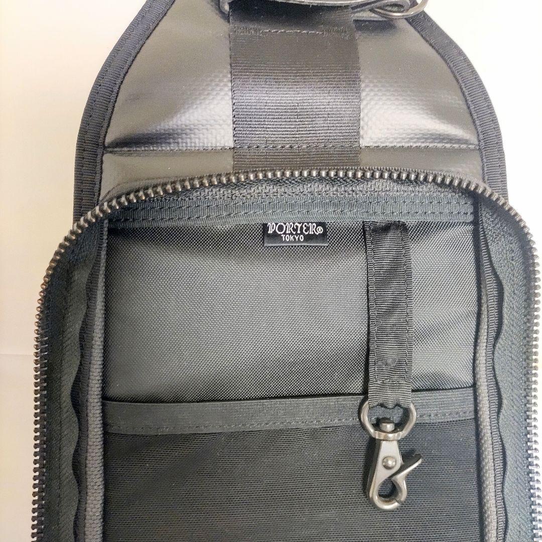 PORTER ポーター ヒート スリングショルダーバッグ 【極美品】 黒