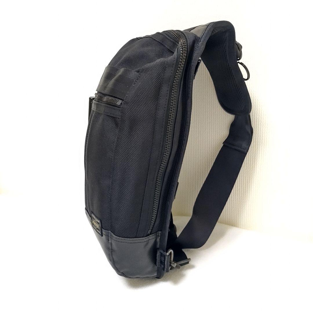 PORTER ポーター ヒート スリングショルダーバッグ 【極美品】 黒
