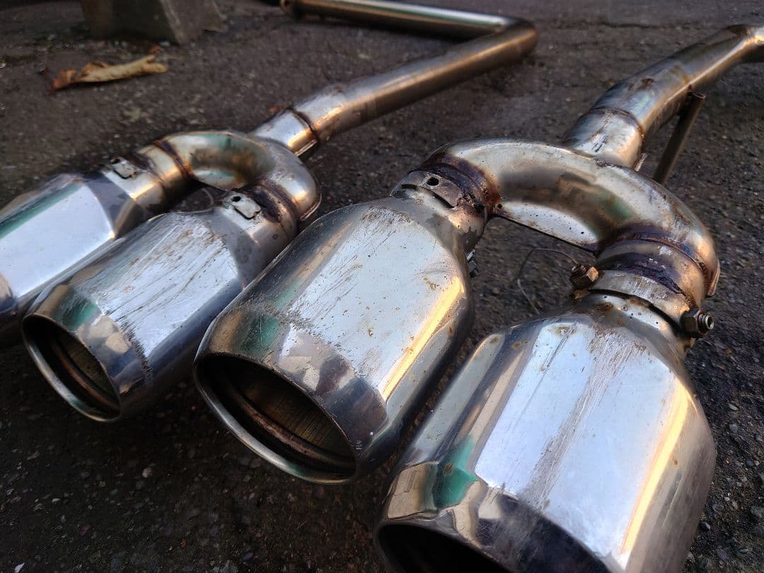 シルクブレイズ　SILKBLAZE　プレミアムサウンドマフラー　アルファード