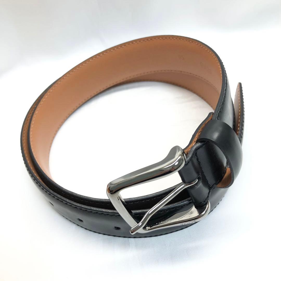 【現行品✨美品】　TOD'S トッズ ベルト ブラック　メンズ　表記95