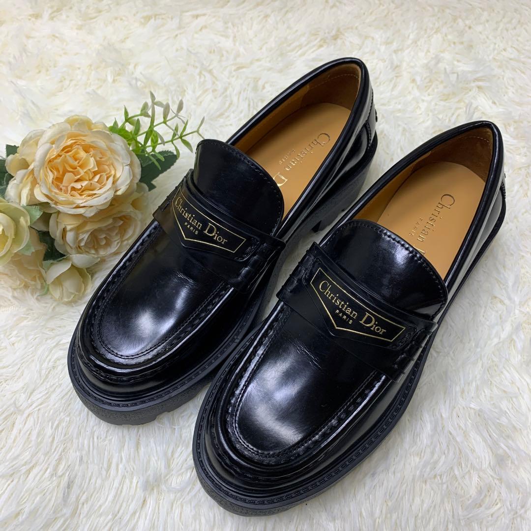 Dior Boy プラットフォーム ローファー