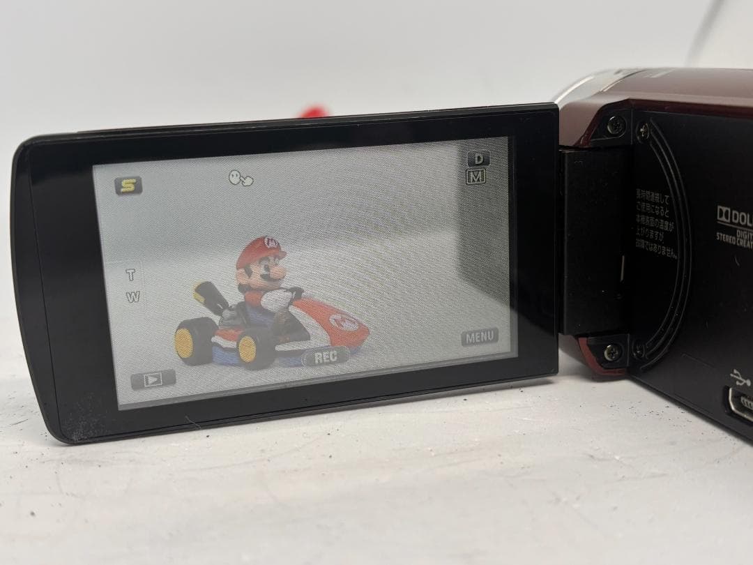 美品　JVC GZ-E180 フルHD ビデオカメラ 備品完備　＃684