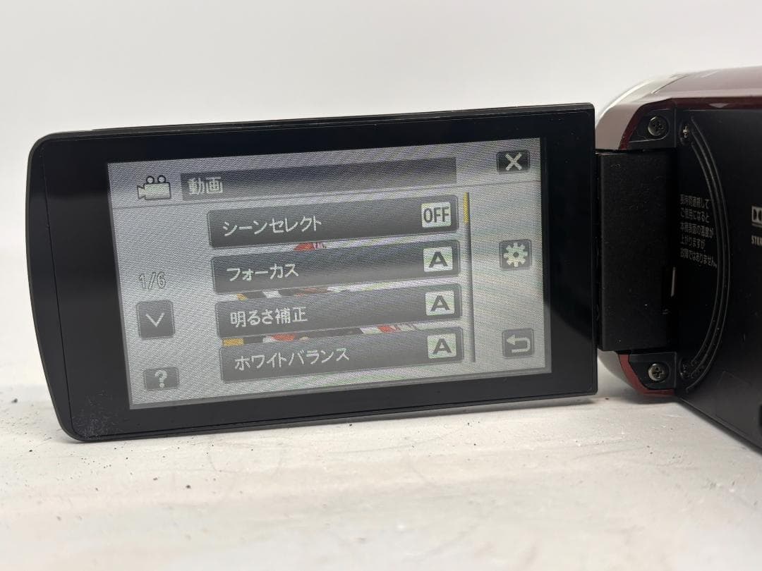 美品　JVC GZ-E180 フルHD ビデオカメラ 備品完備　＃684