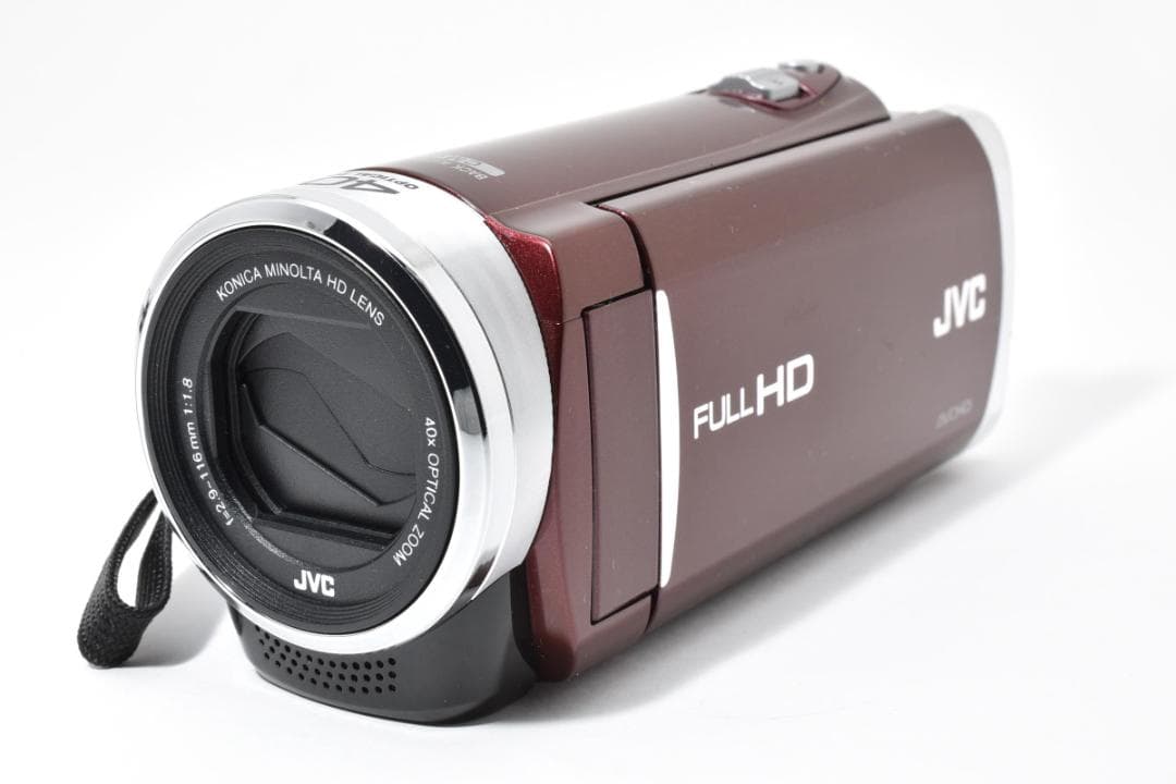 美品　JVC GZ-E180 フルHD ビデオカメラ 備品完備　＃684