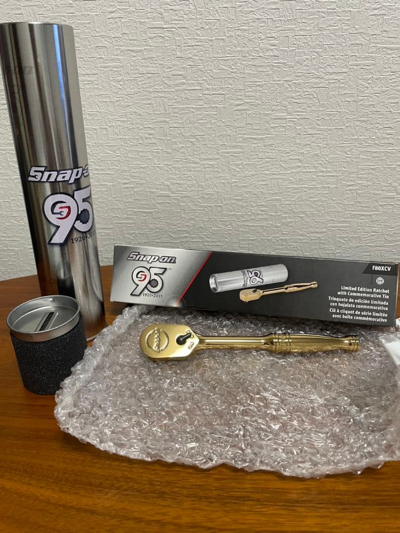 300本限定！超レア物！Snap-on 95周年記念 ラチェット ゴールド