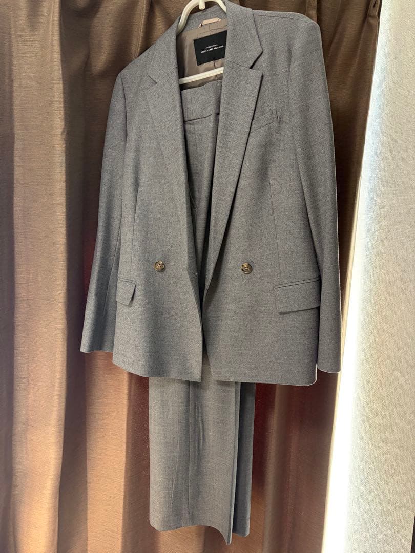 グレー　スーツセット　green label relaxing