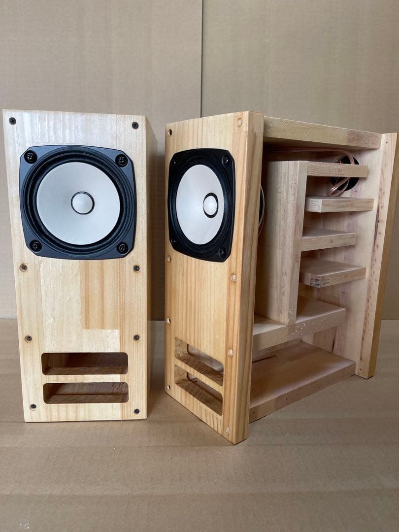 FOSTEX FE126NV2 搭載バックロードスピーカー　自作