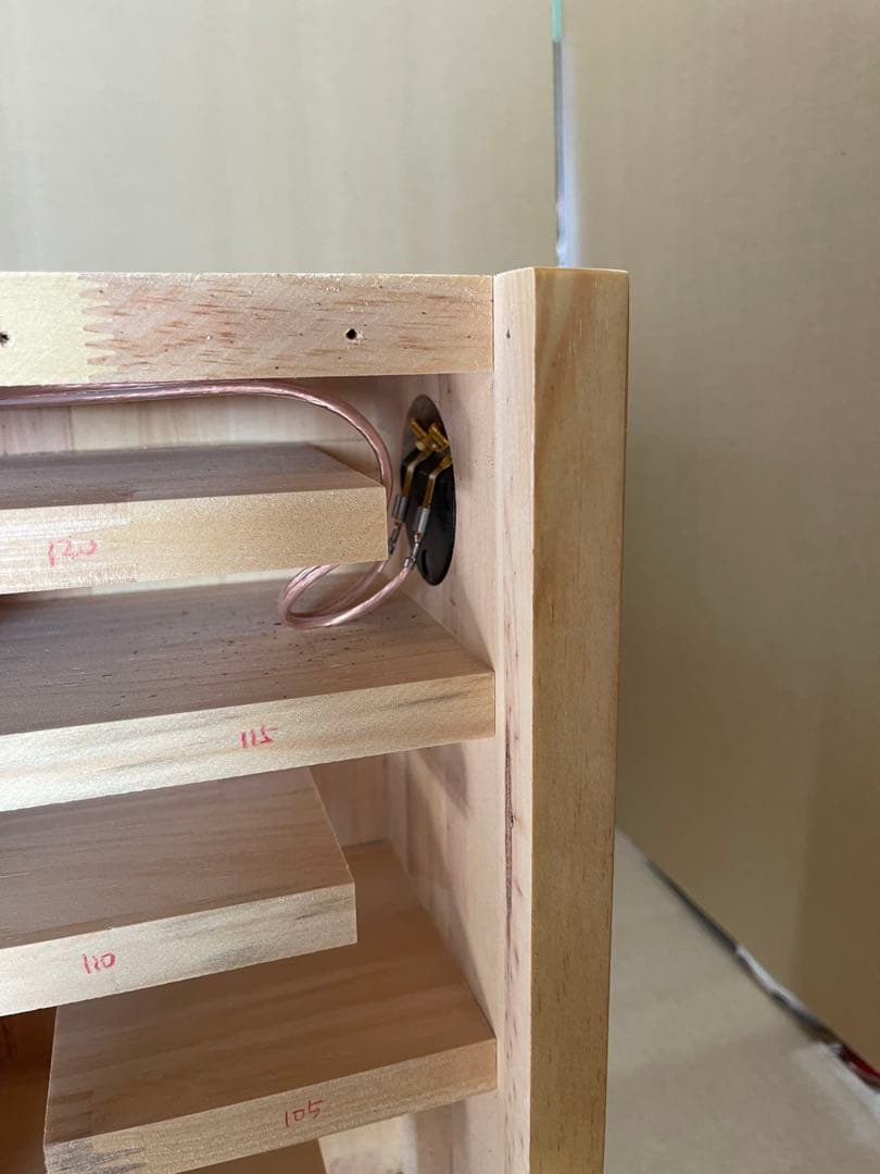 FOSTEX FE126NV2 搭載バックロードスピーカー　自作