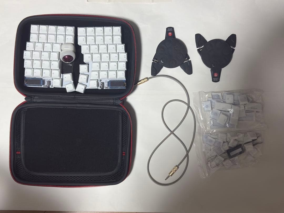 keyball 61 ランディング　フルセット