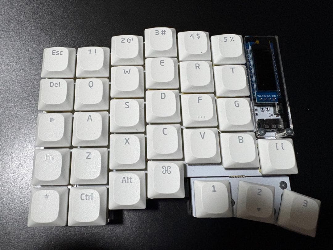 keyball 61 ランディング　フルセット