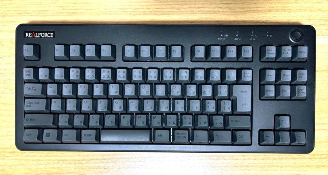 【美品】REALFORCE メカニカルキーボード 日本語配列 R3HC11